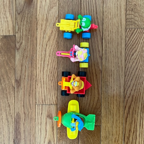 Vintage 1990 McDonald’s Happy Meal Muppet Babies Action Figures with Vehicles - Picture 6 of 15